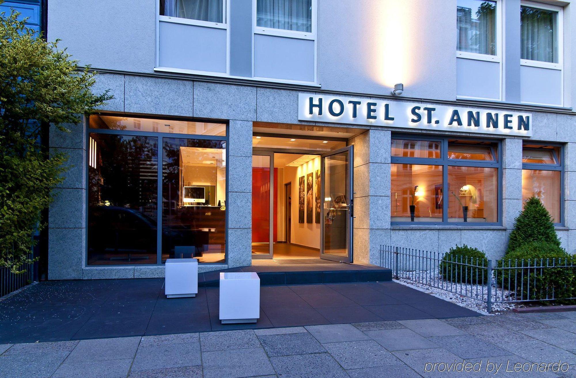 Hotel St. Annen Hamburgo Exterior foto